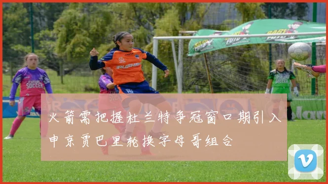火箭需把握杜兰特争冠窗口期引入申京贾巴里轮换字母哥组合